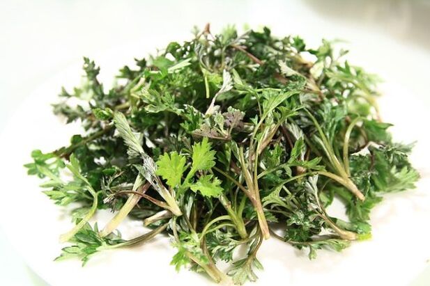 Parsley from the worm